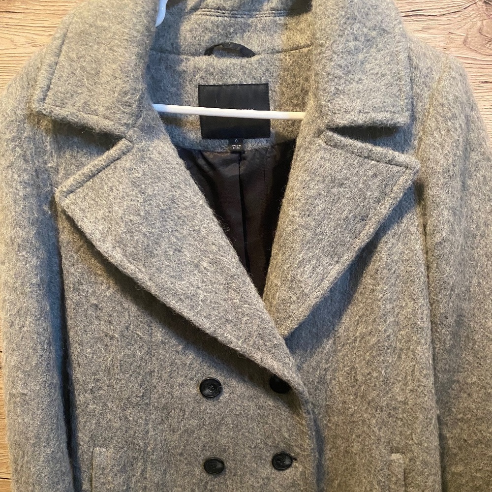 Gray Peacoat